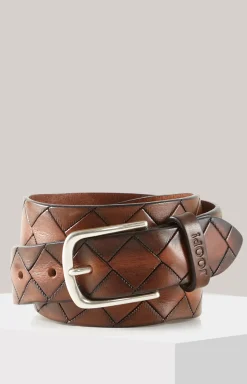 Ledergürtel in Braun