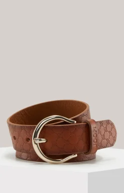 Ledergürtel in Braun