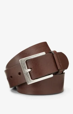 Ledergürtel in Dunkelbraun