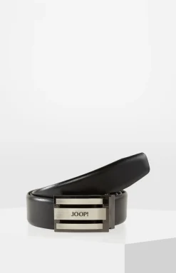 Ledergürtel in Schwarz