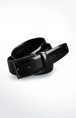 Ledergürtel in Schwarz