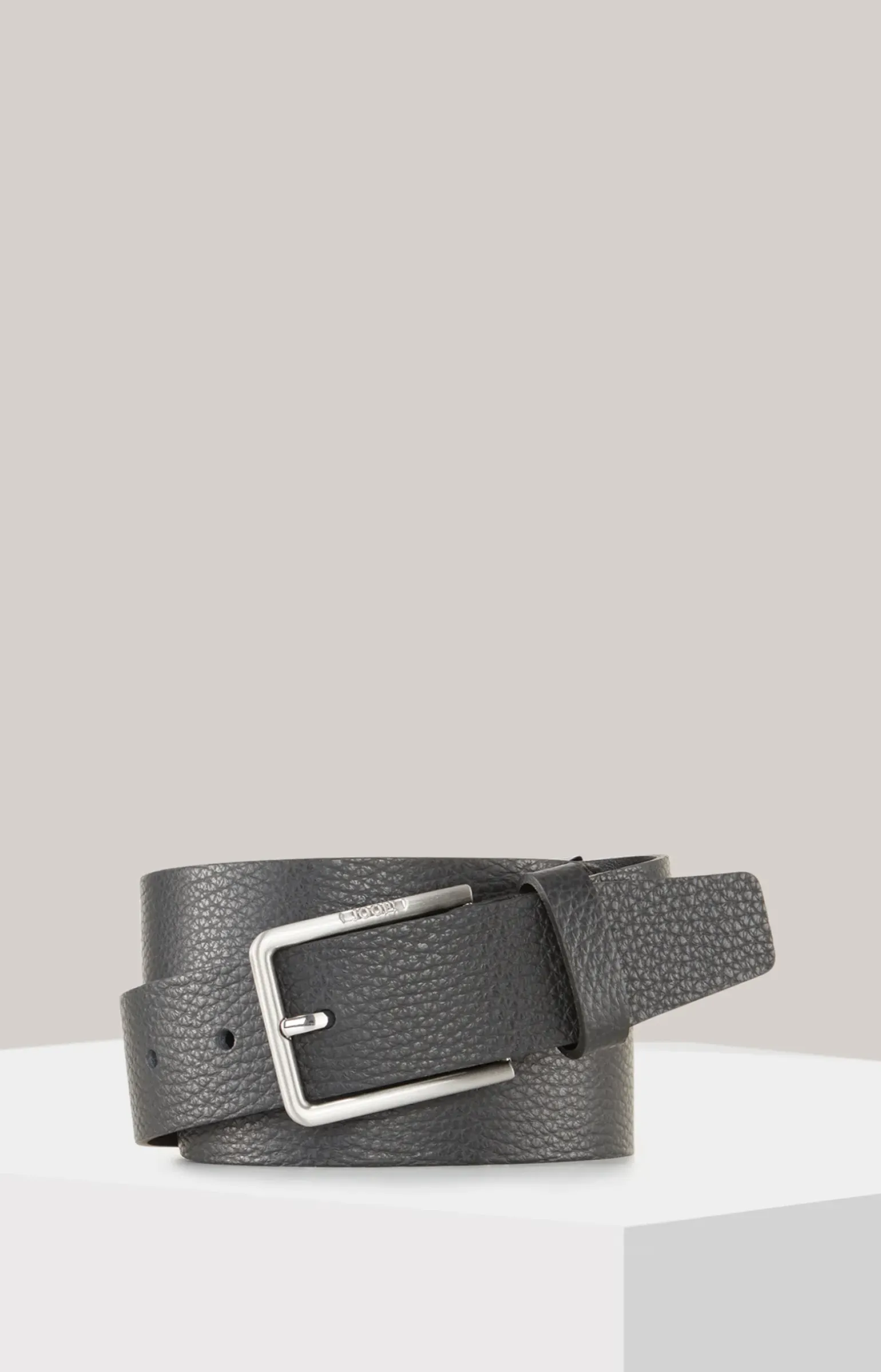 Ledergürtel in Schwarz