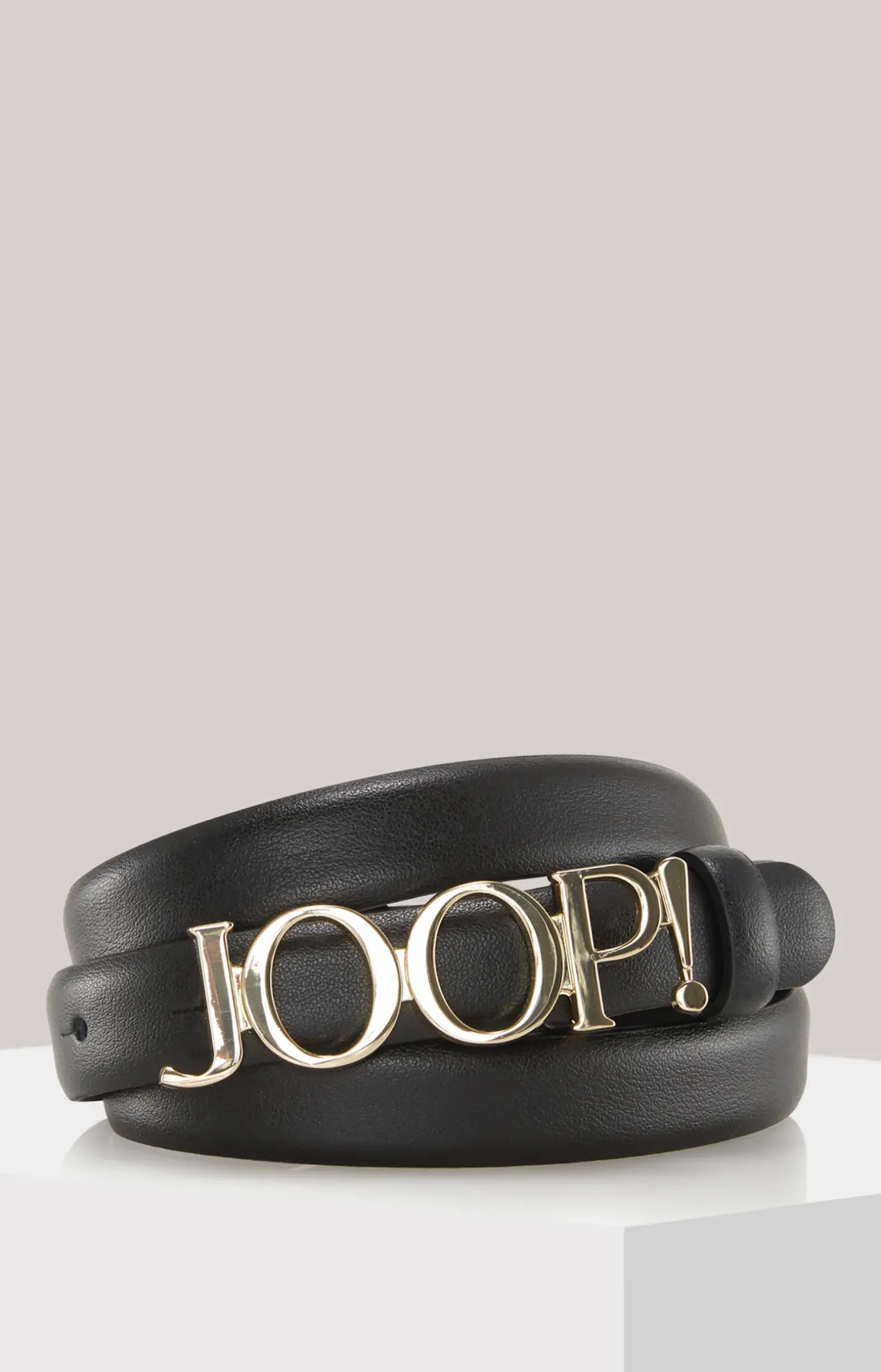 Ledergürtel in Schwarz