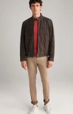 Lederjacke Avik in Braun