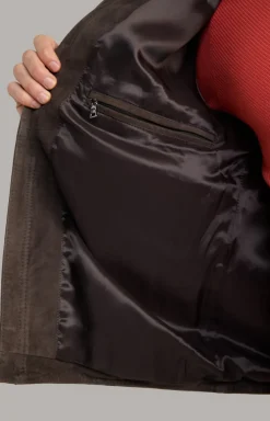 Lederjacke Avik in Braun