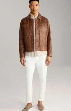 Lederjacke Jean in Braun