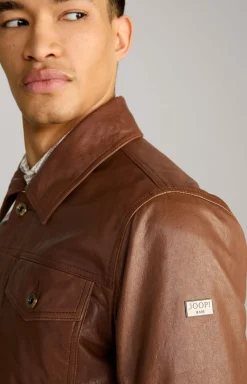 Lederjacke Jean in Braun