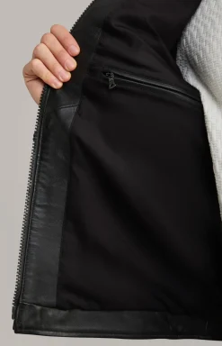 Lederjacke Lif in Schwarz