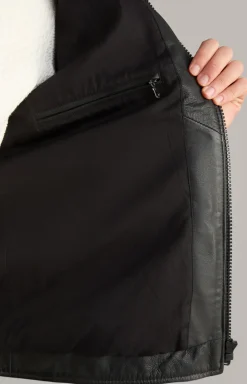 Lederjacke Lif in Schwarz