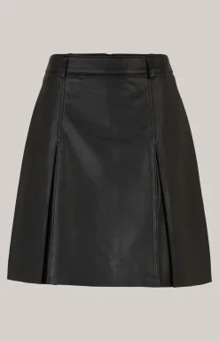 Lederrock in Schwarz