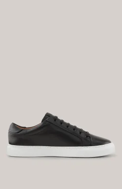 Leder-Sneaker Tinta Coralie in Schwarz