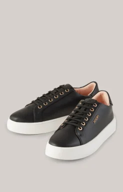 Leder-Sneaker Tinta New Daphne in Schwarz