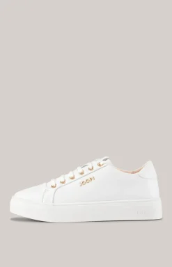 Leder-Sneaker Tinta New Daphne in Weiß