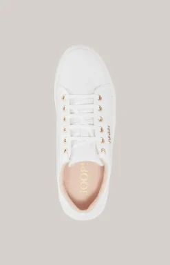 Leder-Sneaker Tinta New Daphne in Weiß