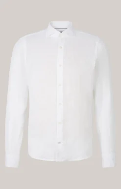 Leinen-Hemd Pai in Weiß