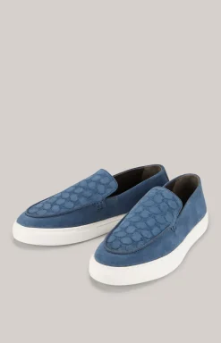 Loafer Velluto Coralie in Blau
