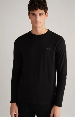 Longsleeve Alphis in Schwarz