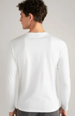 Longsleeve Alphis in Weiß