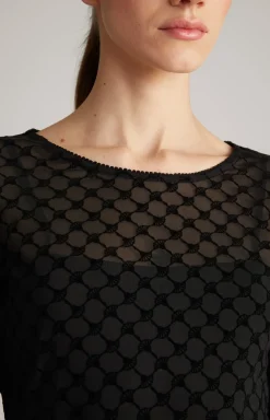 Longsleeve in Schwarz