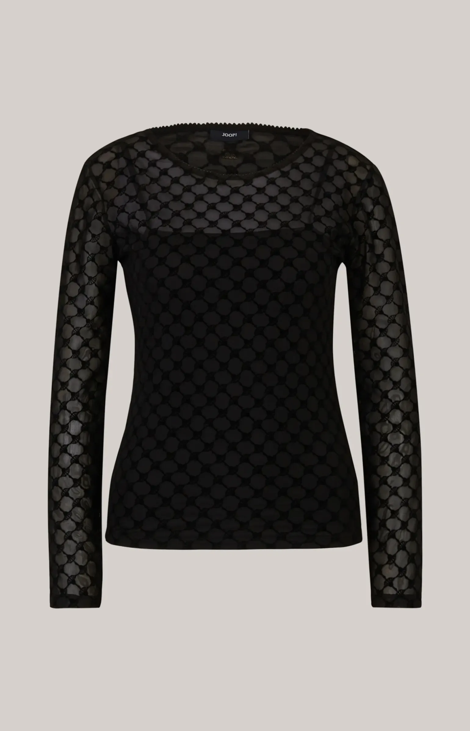 Longsleeve in Schwarz