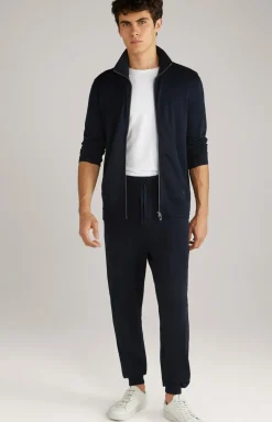 Loungewear Hose in Dark Blue