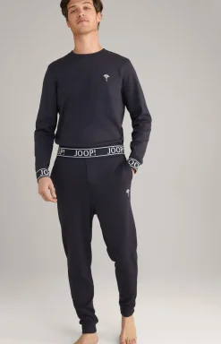 Loungewear Hose in Dunkelblau