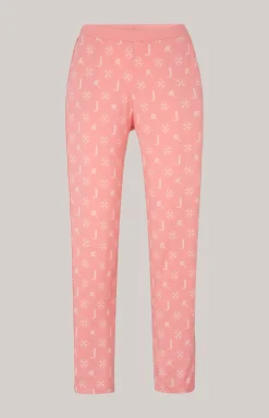 Loungewear Hose in Flamingo