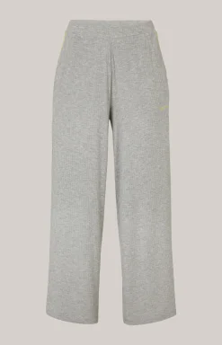Loungewear Hose in Grey Melange