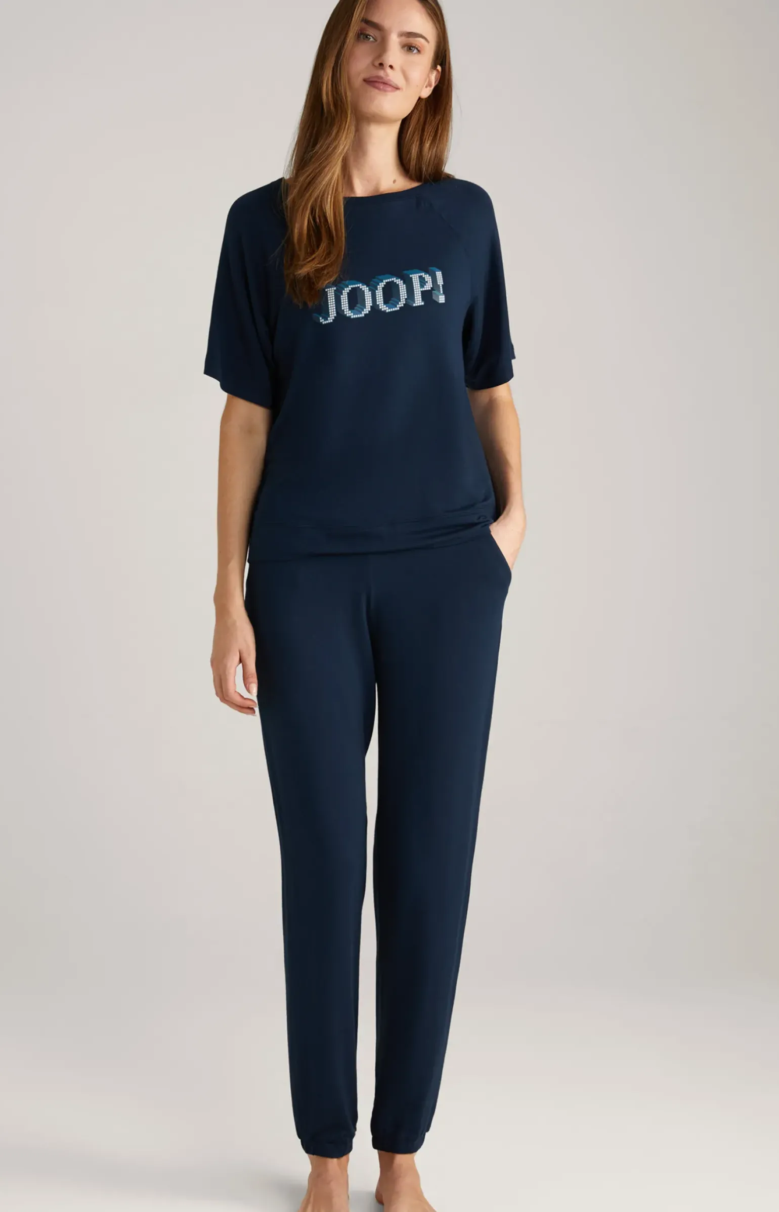 Loungewear Hose in Midnight Blue