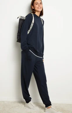 Loungewear Hose in Midnight-Blau