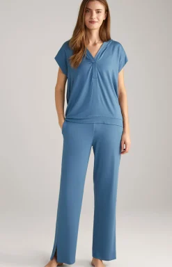 Loungewear Hose in Ocean Blue