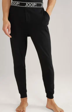 Loungewear Hose in Schwarz