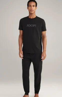 Loungewear Hose in Schwarz