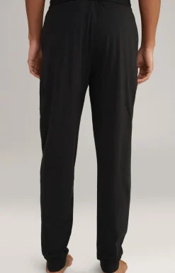 Loungewear Hose in Schwarz