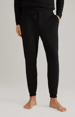 Loungewear Hose in Schwarz