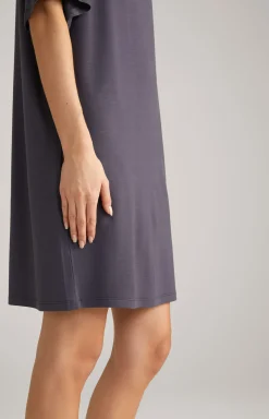 Loungewear Longshirt in Anthrazit