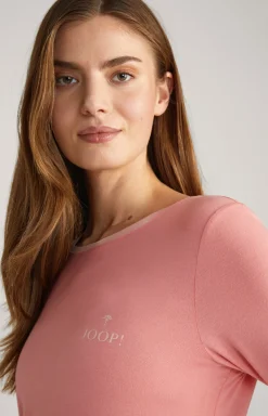 Loungewear Longshirt in Flamingo