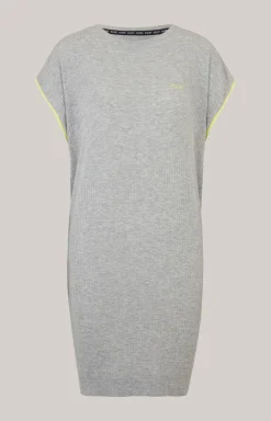 Loungewear Longshirt in Grey Melange