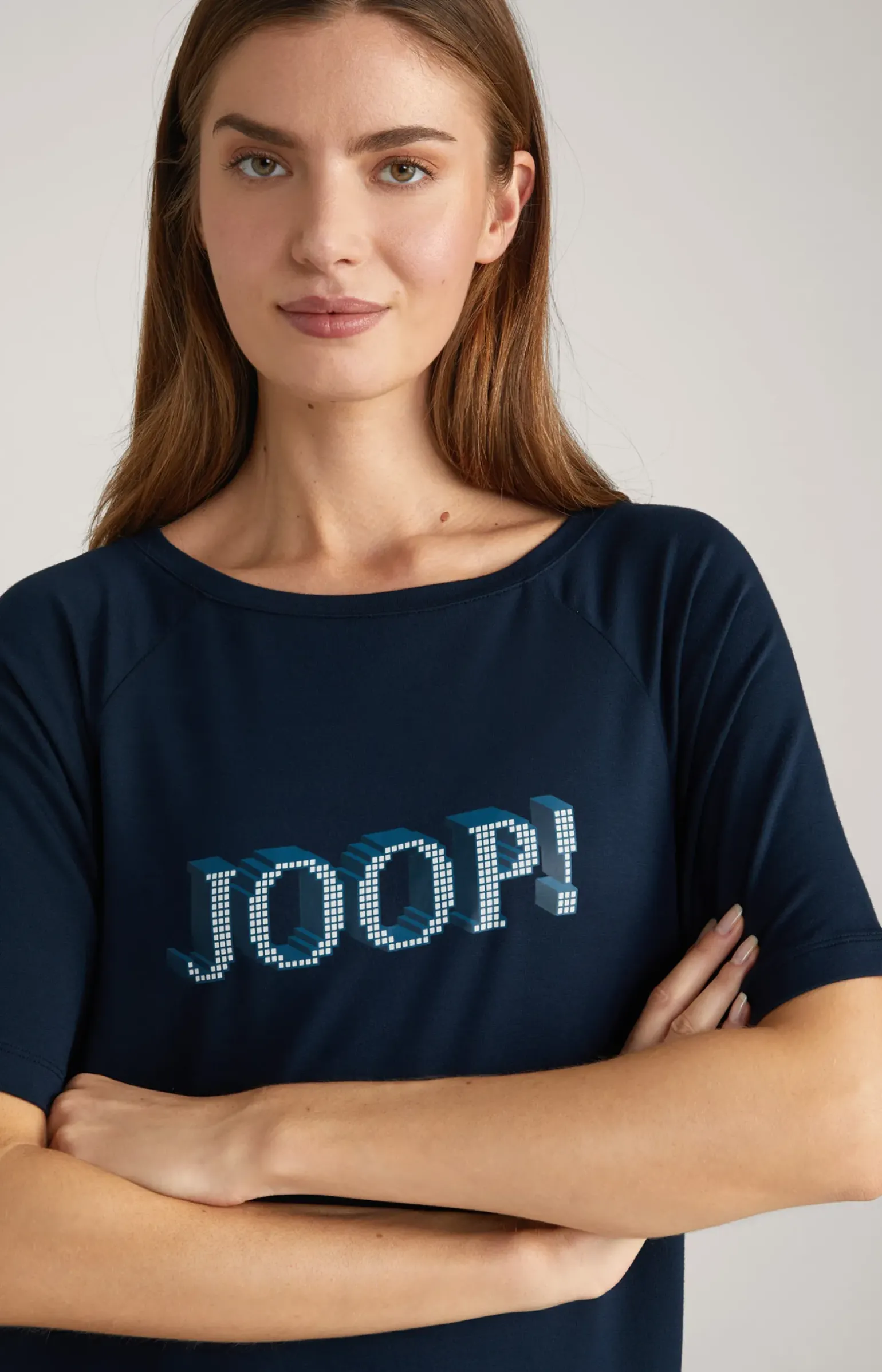 Loungewear Longshirt in Midnight Blue