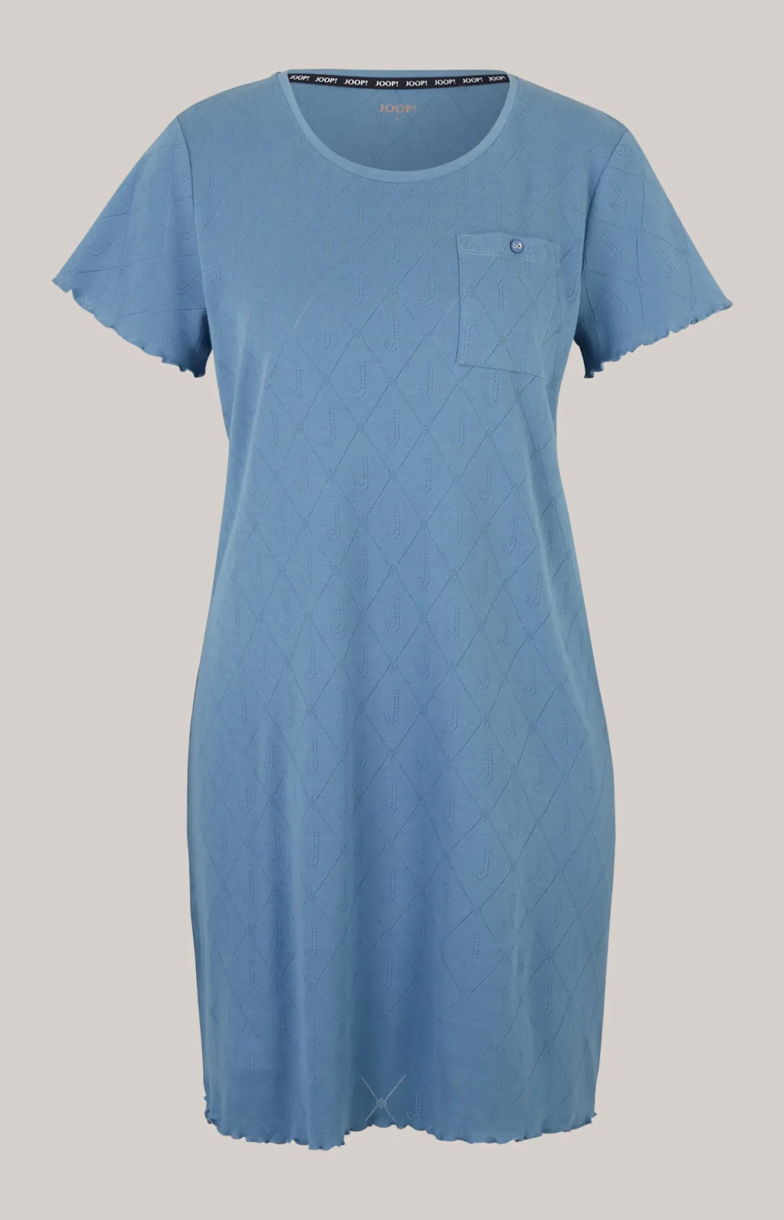 Loungewear Longshirt in Ocean Blue