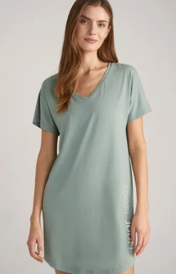 Loungewear Longshirt in Sea Grass