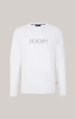 Loungewear Longsleeve in Weiß