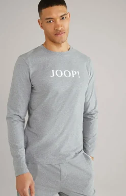 Loungewear Longsleeve in Grau