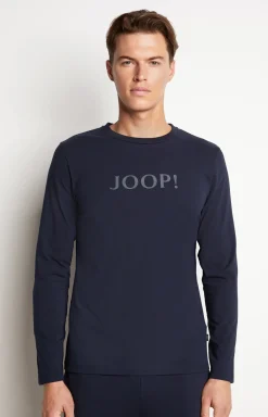 Loungewear Longsleeve in Dunkelblau