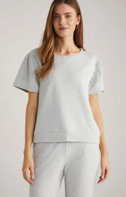 Loungewear Shirt in Grey Melange