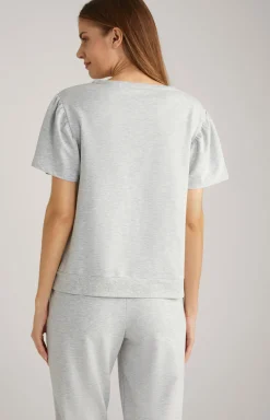 Loungewear Shirt in Grey Melange