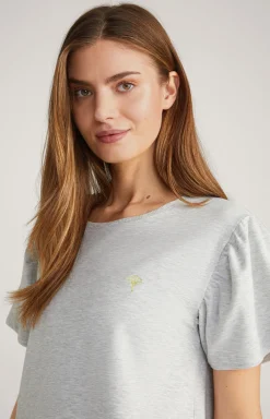 Loungewear Shirt in Grey Melange