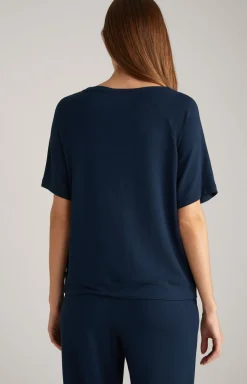 Loungewear Shirt in Midnight Blue
