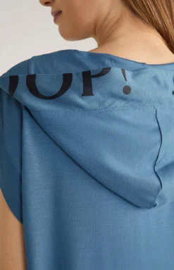 Loungewear Shirt in Ocean Blue