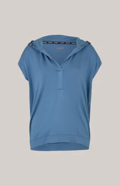 Loungewear Shirt in Ocean Blue